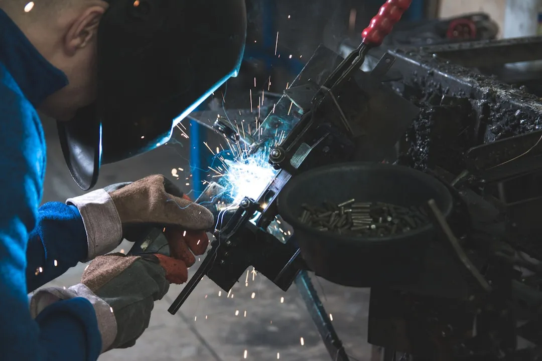 Growth Automations Welding workshop with modern equipment